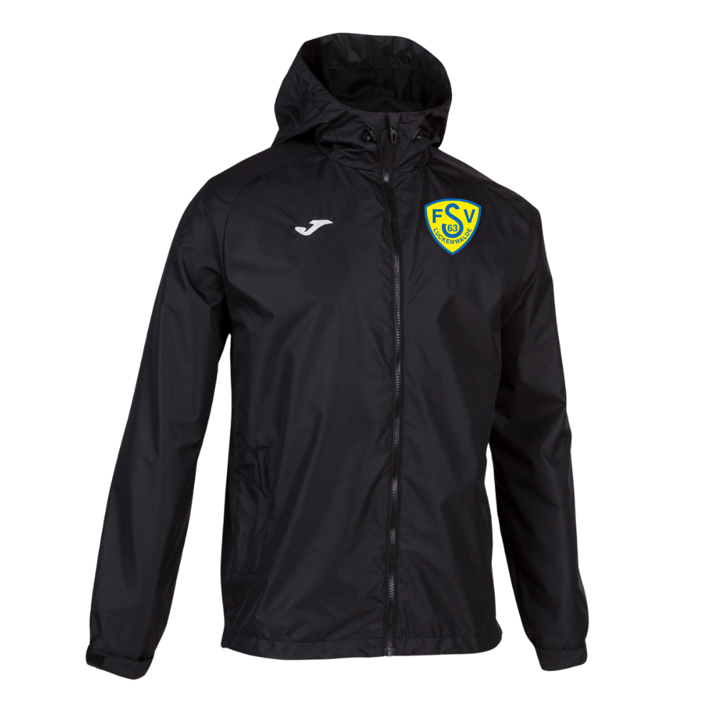 JOMA Cervino Regenjacke Schwarz