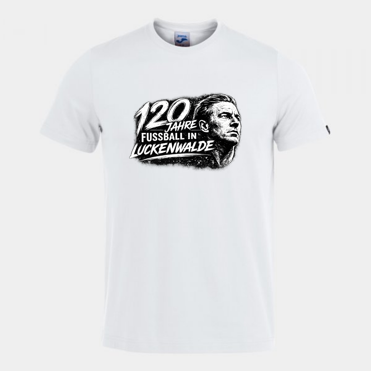 120 Jahre Fußball in Luckenwalde / Werner Seelenbinder T-Shirt weiß