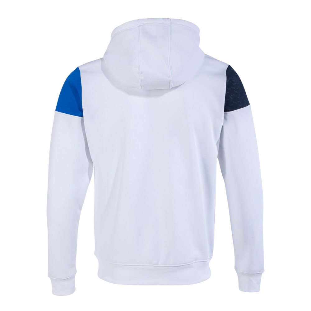 JOMA Crew V Kaputzenjacke Weiß /Königsblau