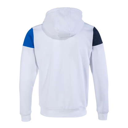 JOMA Crew V Kaputzenjacke Weiß /Königsblau