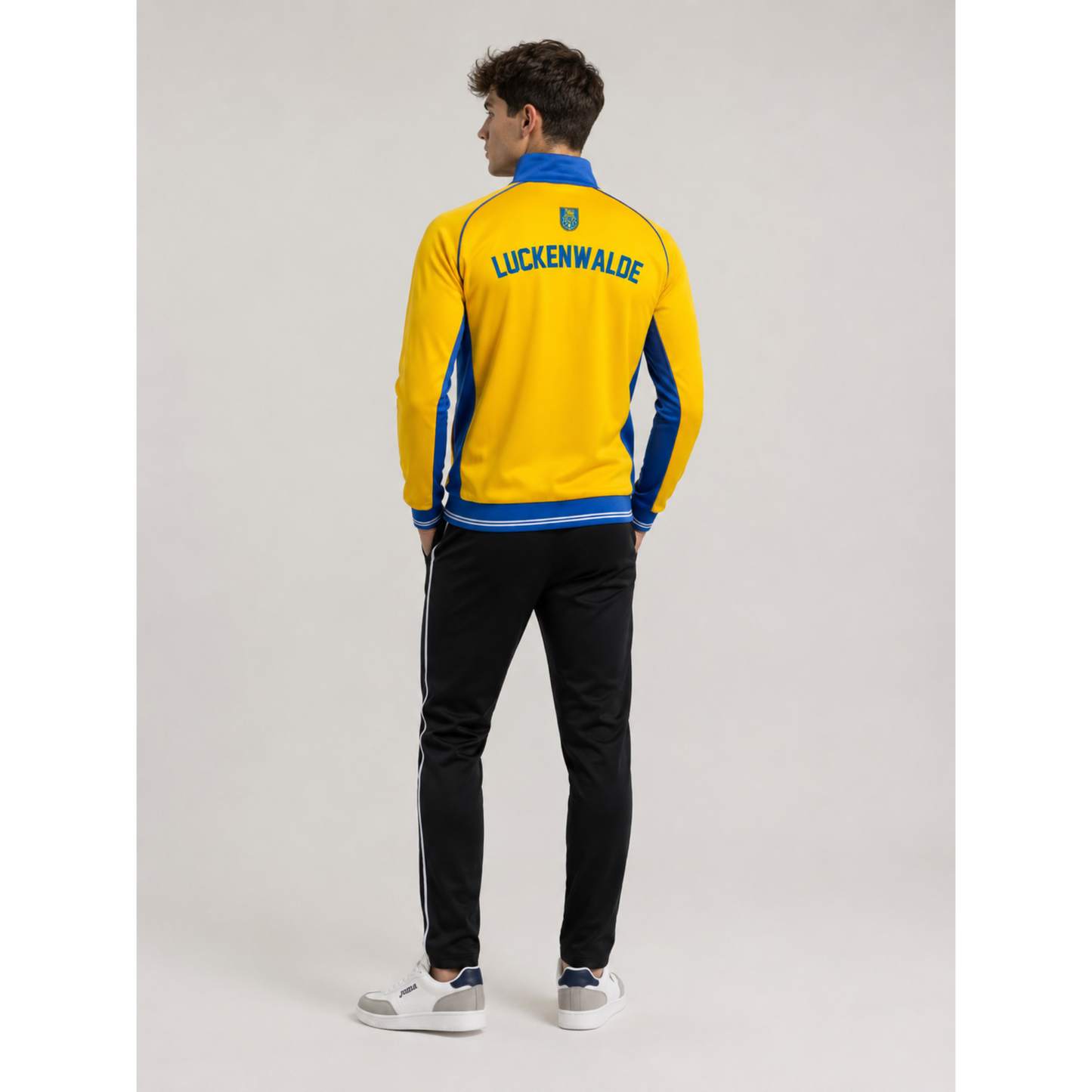JOMA 120 Jahre Fußball in Luckenwalde Retro Trainingsjacke
